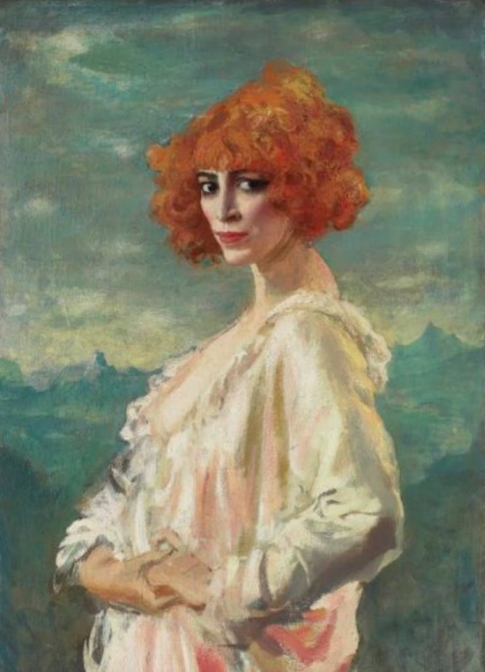 Figure 6. “The Marchesa Casati” by Augustus Edwin John. 1919. Art Gallery of Ontario. 